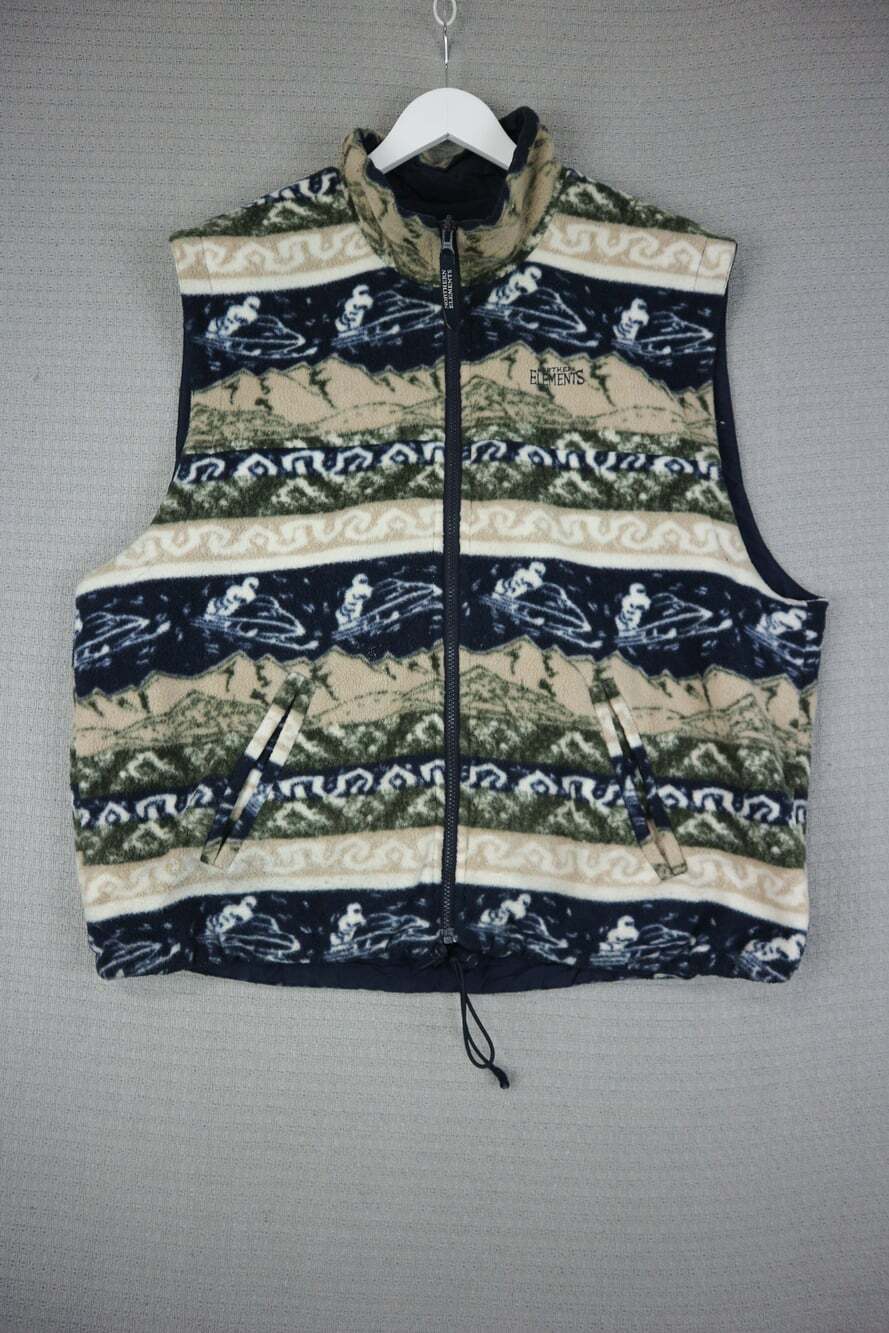 Northern Elements Mountain Cotton Fleece Reversible 2XL as is